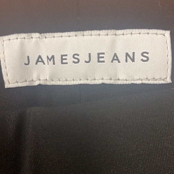 NWT James Jeans Women’s Twiggy Slip-On Black Ponte size 24 - Picture 3 of 6